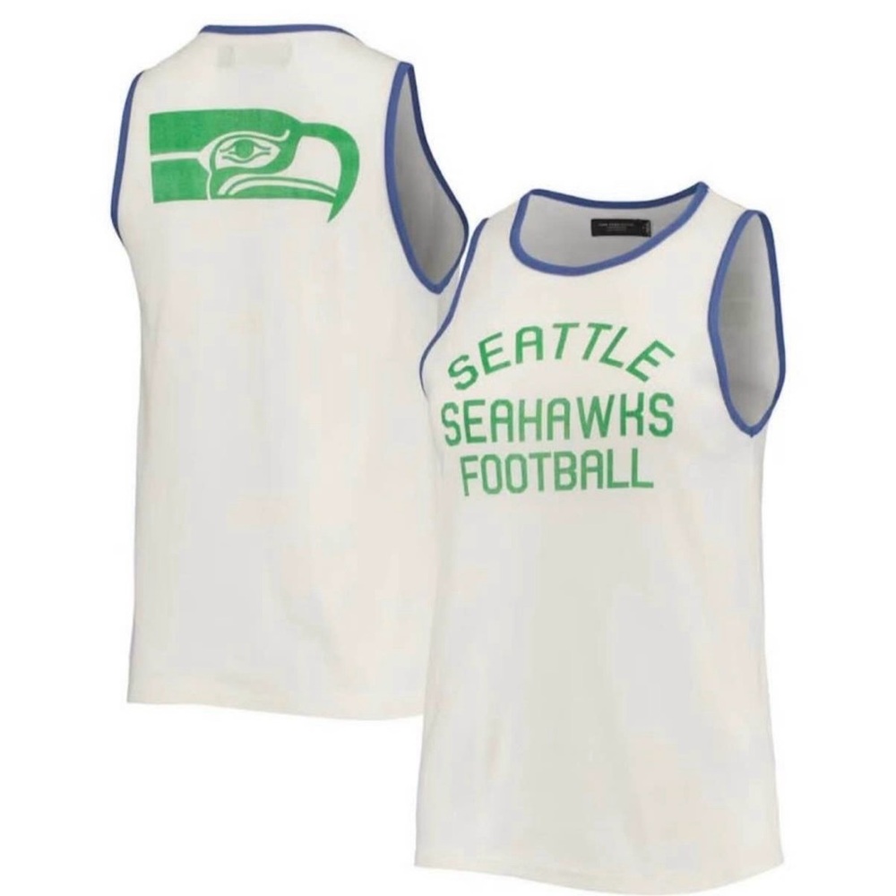 Seattle Seahawks Throwback Tank Top - Women’s size Large
